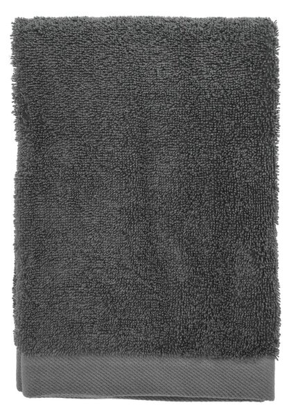 Asciugamano tipo terry grigio scuro in cotone 70x140 cm Comfort – Södahl