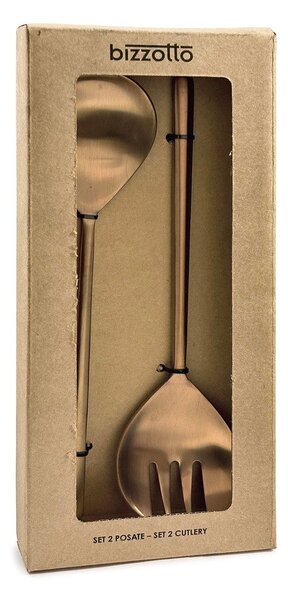 Mestoli da insalata in acciaio inox 2 pz Hestia – Bizzotto