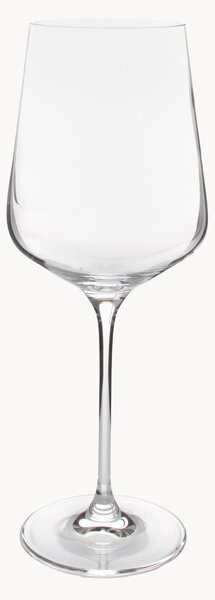 Set di 4 bicchieri da vino in cristallo Mystique