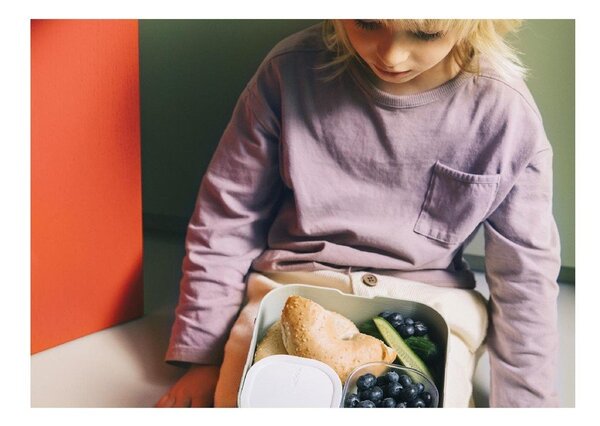 Portapranzo per bambini azzurro in plastica Forest Friends by Little Dutch – Mepal