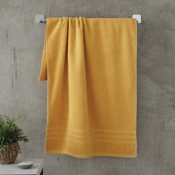 Asciugamano tipo terry giallo in cotone 50x85 cm Zero Twist – Catherine Lansfield