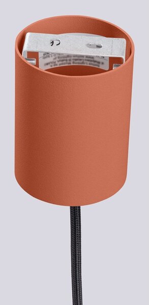 Lampadario arancione con paralume in vetro ø 12 cm Orbital – Sollux