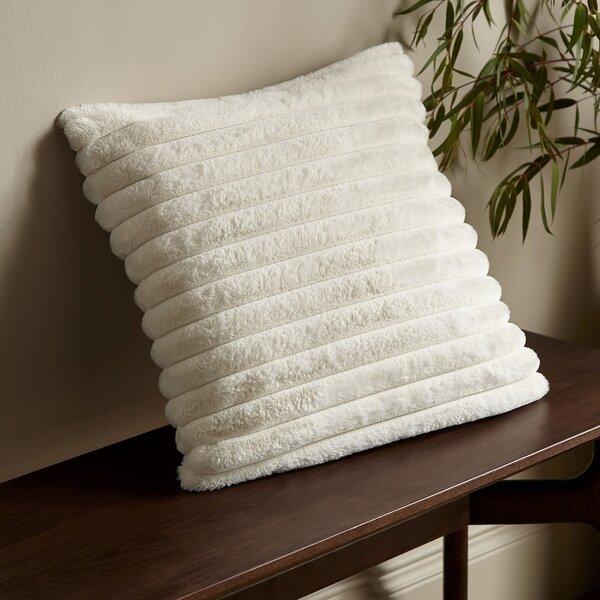 Cuscino decorativo in micropile 45x45 cm Cosy Ribbed – Catherine Lansfield