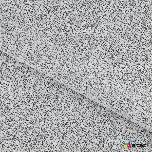 Divano angolare grigio chiaro allungabile/con contenitore (con penisola a destra/a L) e rivestimento in bouclé Falconn – ELTAP