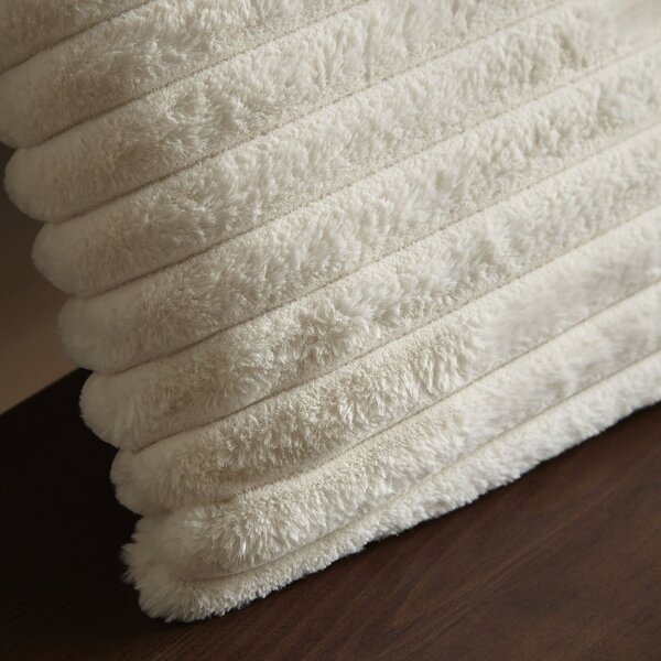 Cuscino decorativo in micropile 45x45 cm Cosy Ribbed – Catherine Lansfield