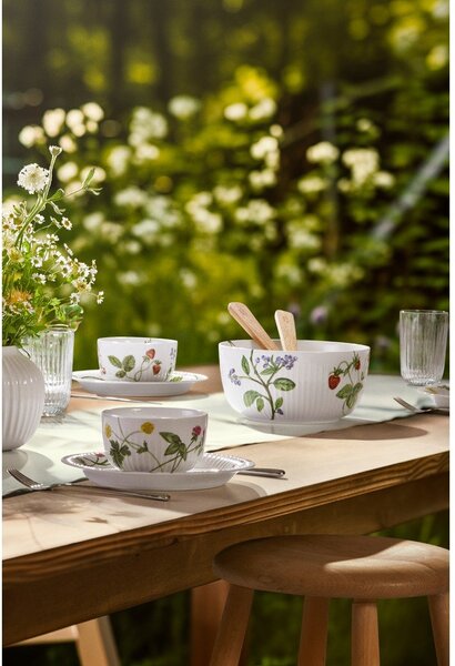 Ciotolina per zuppe e minestre bianca in porcellana 600 ml Hammershøi Summer – Kähler Design