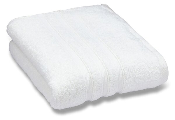 Asciugamano tipo terry bianco in cotone 50x85 cm Zero Twist – Catherine Lansfield