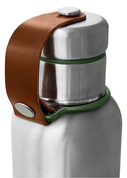 Bottiglia termica argentata in acciaio inox 500 ml – Black + Blum
