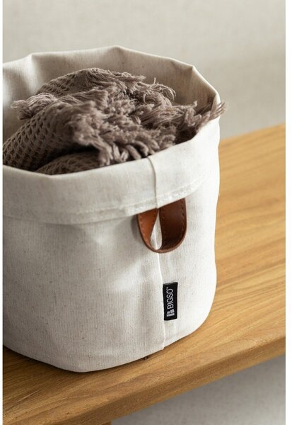 Cesto in tessuto ø 20x20 cm Soft Storage Round – Bigso