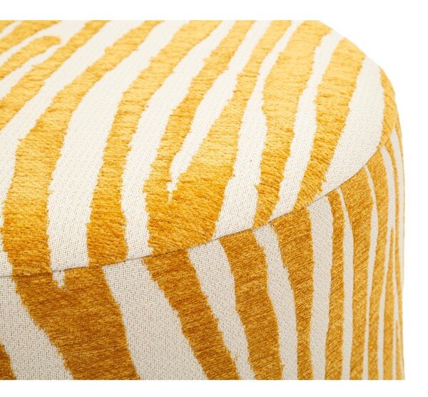 Poggiapiedi color senape Savana – Mauro Ferretti