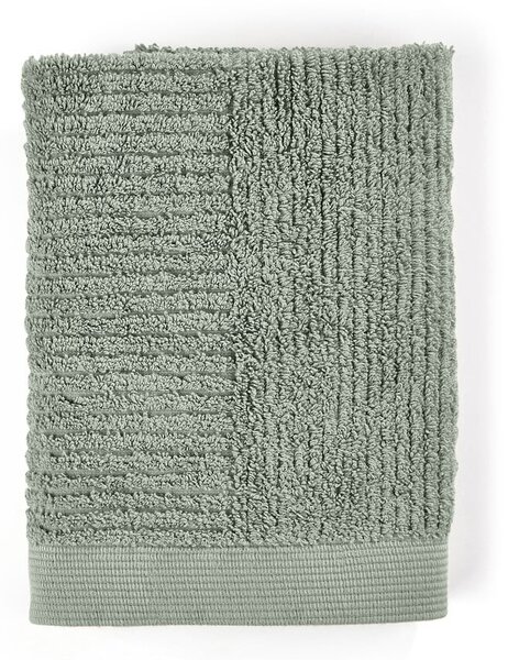 Asciugamano tipo terry verde in cotone 50x70 cm Classic – Zone