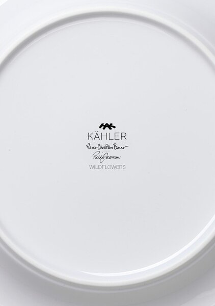 Piatto da dolce bianco in porcellana ø 22 cm Hammershøi Summer – Kähler Design