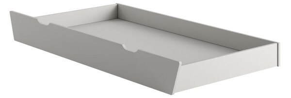 Cassetto grigio sotto il letto per bambini 90x200 cm Swing - Pinio