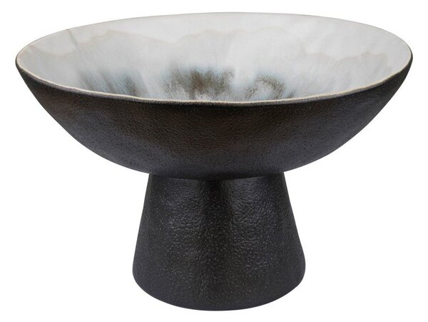 Ciotola nera/avorio in gres ø 31,5 cm By Hand – Mette Ditmer Denmark