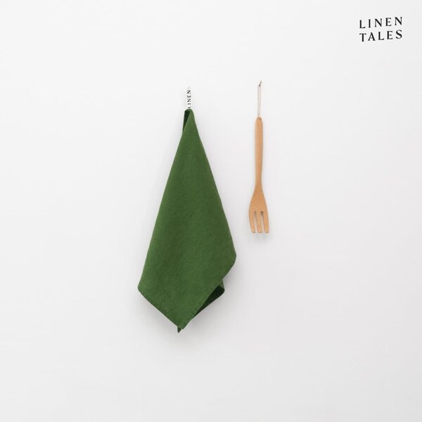 Strofinaccio in lino 45x65 cm True Green – Linen Tales