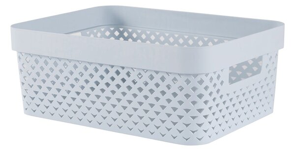 Scatola azzurra in plastica 36x27x14 cm Pure – Curver