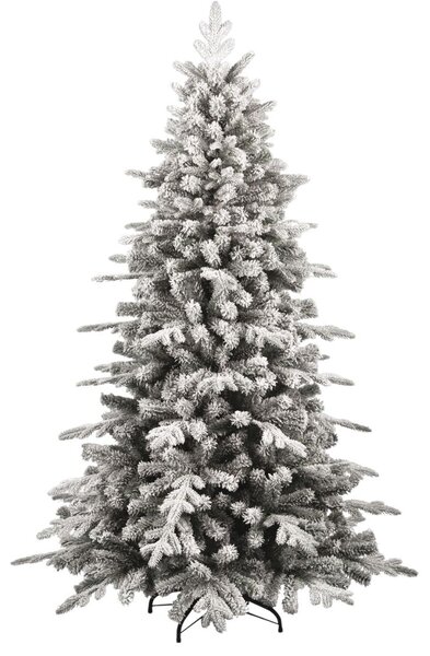 Albero di Natale Artificiale Innevato 180 cm 706 Rami Verde