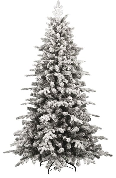 Albero di Natale Artificiale Innevato 180 cm 706 Rami Verde