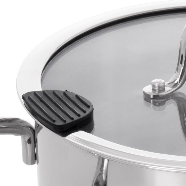 Pentola in acciaio inox con coperchio incluso 4,6 l Venice – Orion