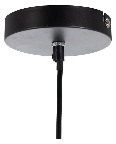 Lampadario color oro con paralume in metallo ø 47,5 cm - Ixia