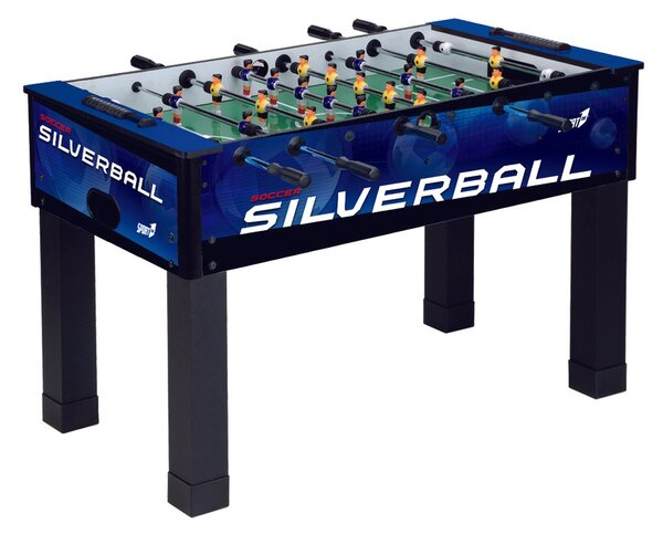 Calciobalilla con Aste Telescopiche 132x72x87 cm in Mdf