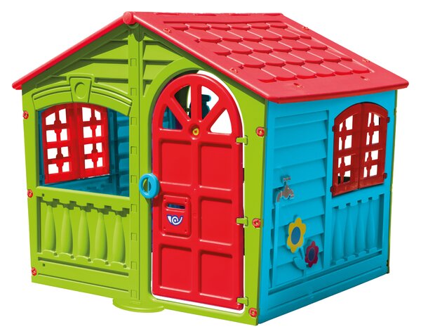 Casetta Gioco per Bambini 130x111x115 cm House of Fun in Plastica
