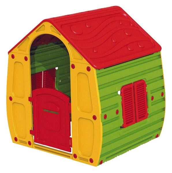 Casetta Gioco per Bambini 102x90x109 cm Magic House in Plastica