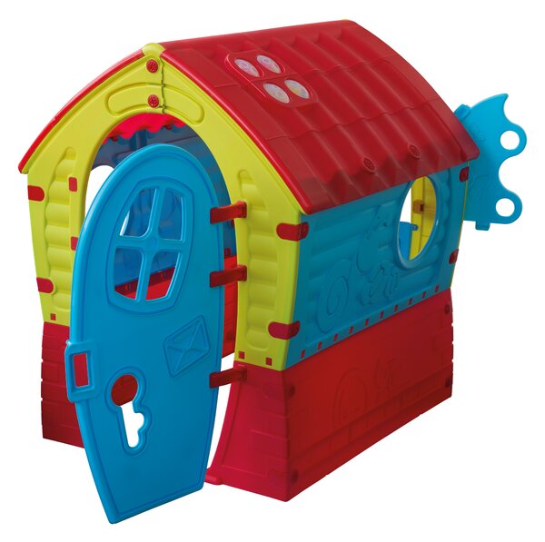 Casetta Gioco per Bambini 95x90x100 cm Dream House in Plastica
