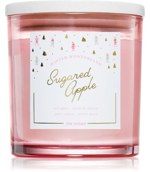 DW Home Winter Wonderland Sugared Apple candela profumata 374 g