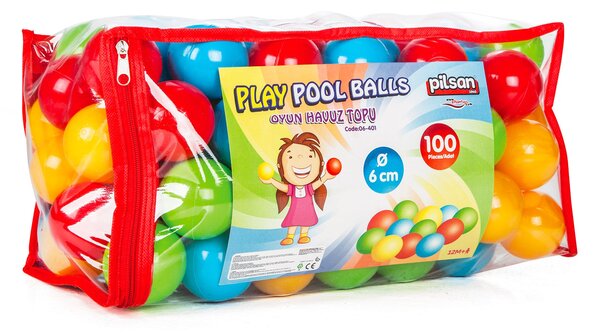 Set 100 Palline Colorate per Piscine e Recinti Bambini