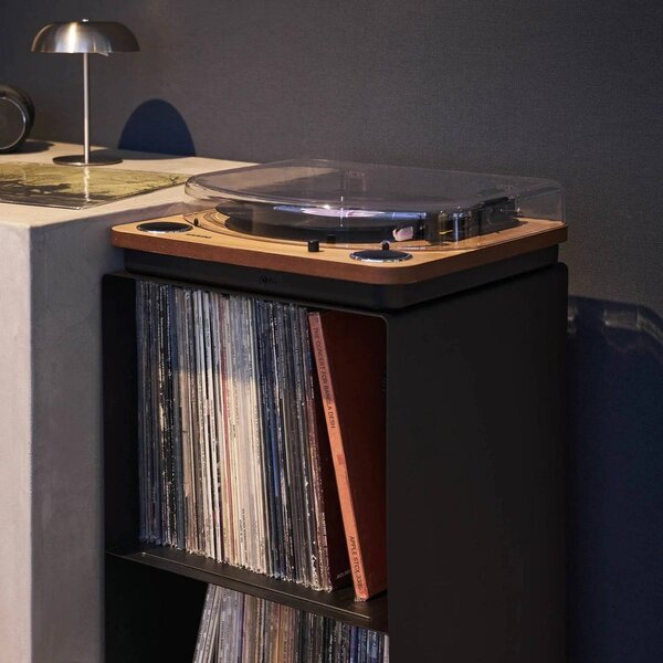 Carrello portaoggetti nero in metallo 40x73x38 cm Tower – YAMAZAKI