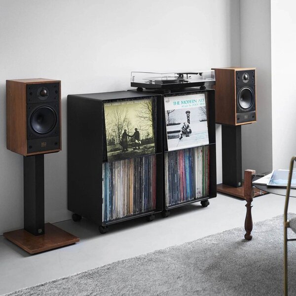Carrello portaoggetti nero in metallo 40x73x38 cm Tower – YAMAZAKI