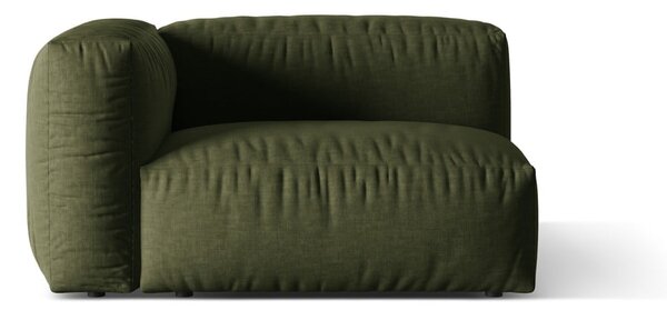 Modulo divano verde (angolo sinistro) Martina - Micadoni Home