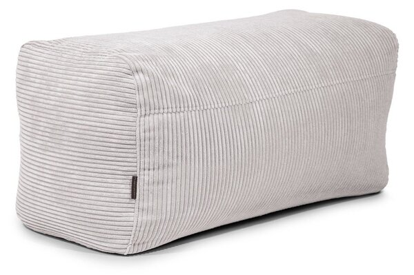Puof a sacco verde con rivestimento in velluto a coste Plus 100 Lounge – SLOWDOWN