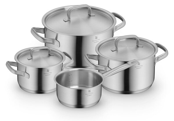 Set di pentole in acciaio inox 7 pz Gourmet – WMF