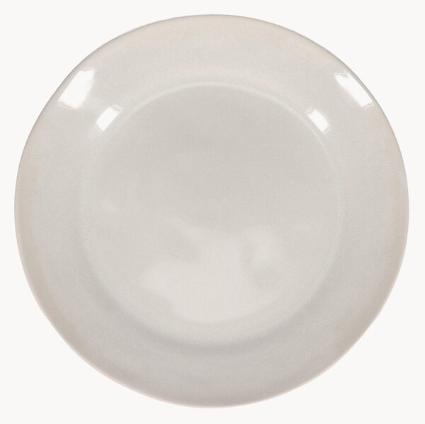 Set di 4 piatti piani Rocca Beige