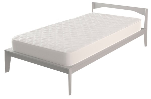 Coprimaterasso Impermeabile Singolo in Poliestere 120 gr/mq Safe Bianco