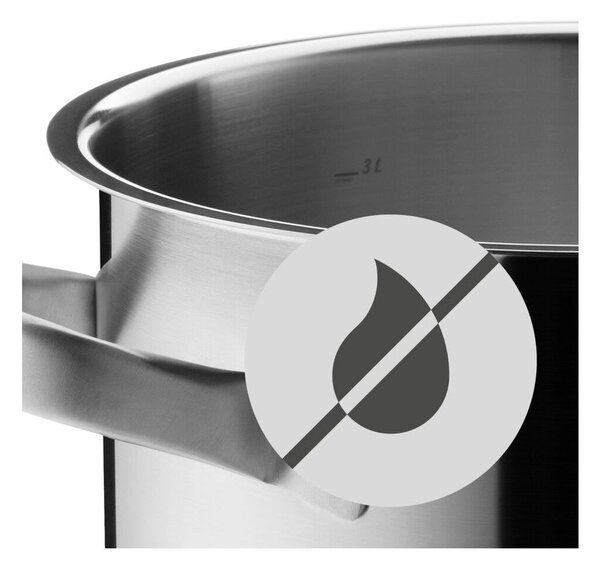 Set di pentole in acciaio inox 7 pz Gourmet – WMF