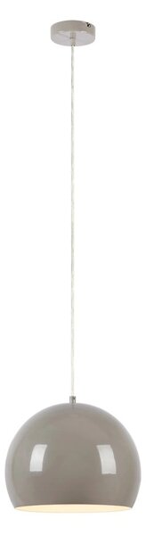 Lampadario greige con paralume in metallo ø 28 cm Pop – Markslöjd