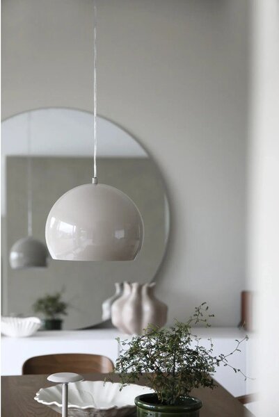 Lampadario greige con paralume in metallo ø 28 cm Pop – Markslöjd