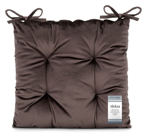 Cuscino per sedia in velluto 40x40 cm Aleksa – Restilo
