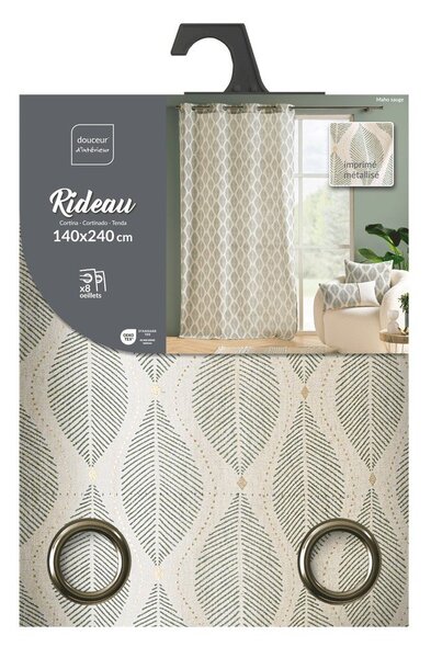 Tenda verde/beige 140x240 cm Maho – douceur d'intérieur
