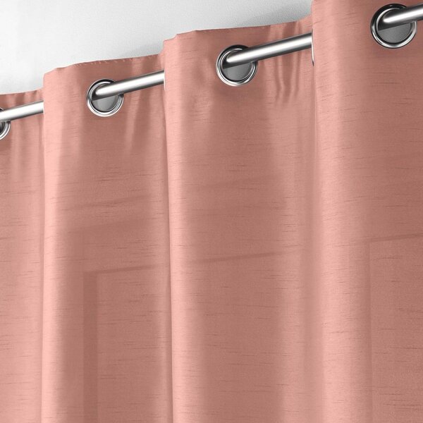 Tenda rosa in microsatinato 140x240 cm Shana – douceur d'intérieur