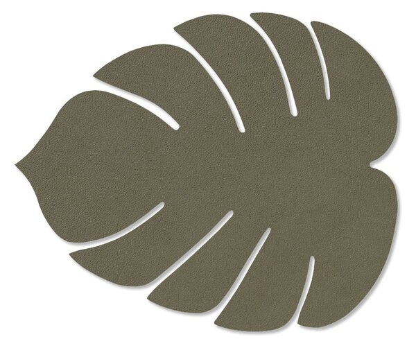 Tovaglietta in eco pelle 22x26 cm Monstera Leaf Nupo – LIND DNA