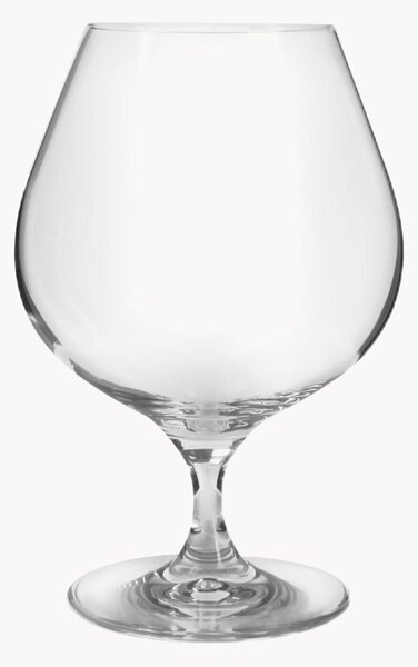 Set di 2 bicchieri da cognac in cristallo Cuvee