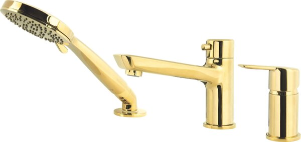 3-hole bathtub mixer