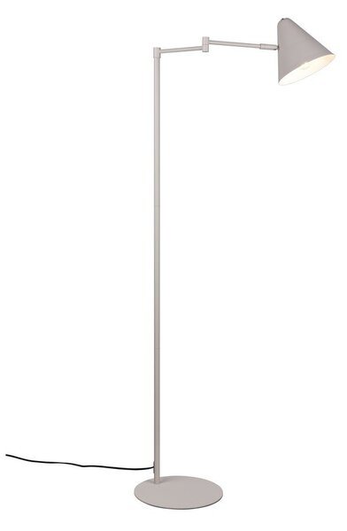 Lampada da terra avorio con struttura flessibile (altezza totale 126,5 cm) Cosima – Trio