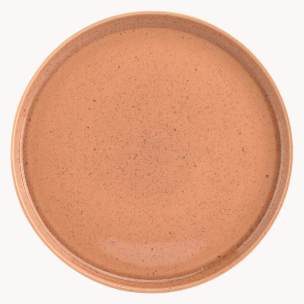 Set di 4 piatti piani Blush