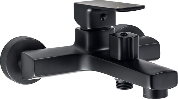 Wall-mounted bathtub mixer
