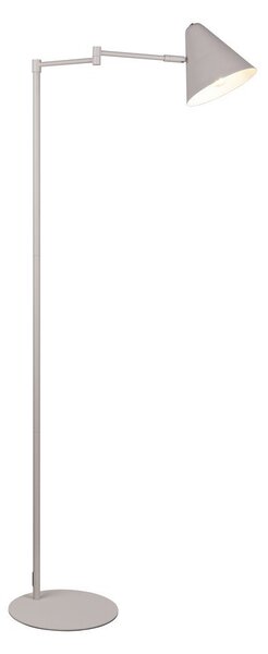 Lampada da terra avorio con struttura flessibile (altezza totale 126,5 cm) Cosima – Trio
